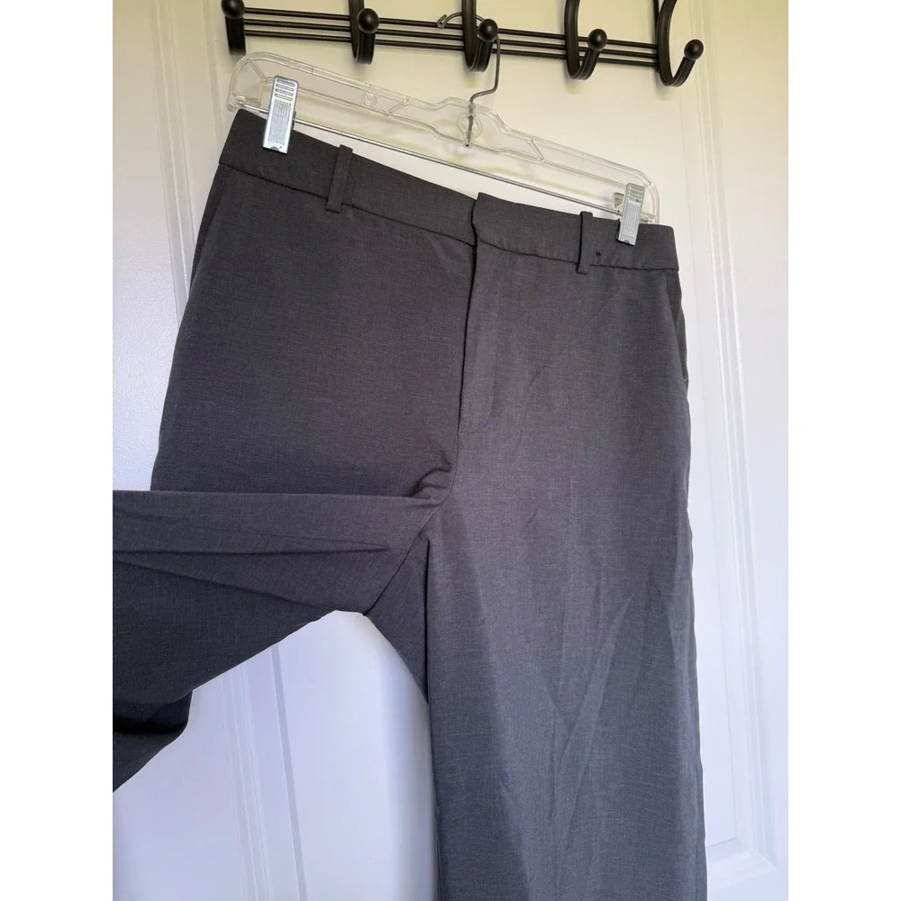 Uniqlo Women's Wide Leg Dress Pants Black Beige Office Formal Boss Trousers S